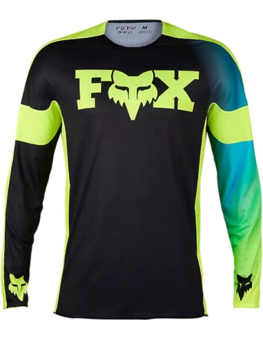 FOX 360 STREAK JERSEY BLACK YELLOW