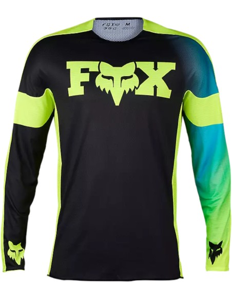 FOX 360 STREAK JERSEY BLACK YELLOW