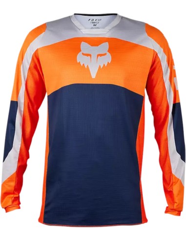 FOX 180 NITRO FLUORESCENT ORANGE JERSEY