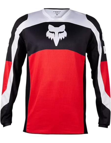 FOX 180 NITRO FLUORESCENT RED JERSEY