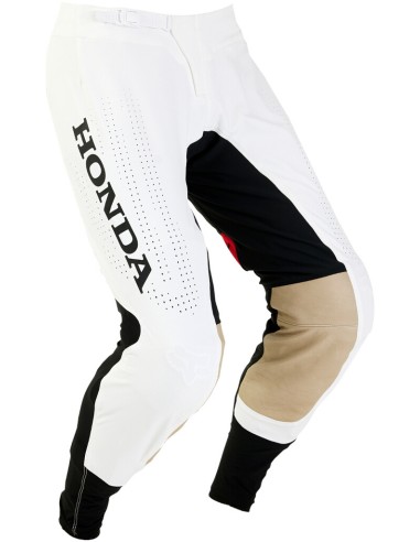 PANTALONI FOX FLEXAIR HONDA 24 BLACK WHITE