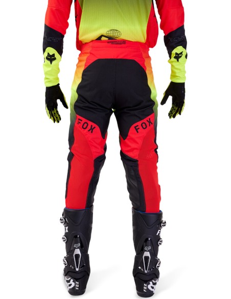 FOX 360 REVISE PANTS RED YELLOW