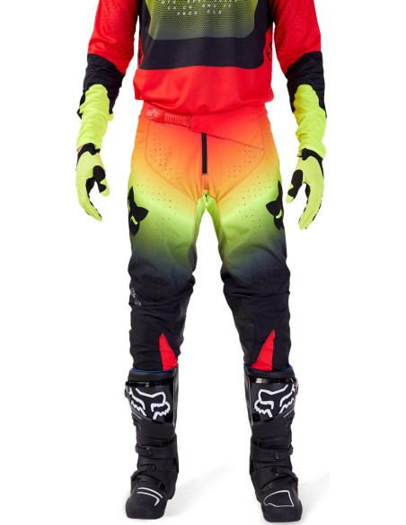 FOX 360 REVISE PANTS RED YELLOW