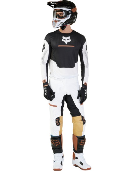 FOX FLEXAIR JERSEY OPTISCH SCHWARZ WEISS