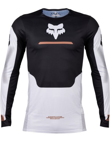 FOX FLEXAIR JERSEY OPTICAL BLACK WHITE