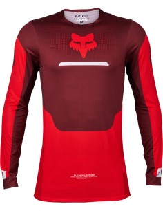 MAILLOT FOX FLEXAIR OPTICAL FLUORESCENT RED