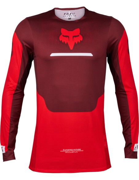 MAILLOT FOX FLEXAIR OPTICAL FLUORESCENT RED