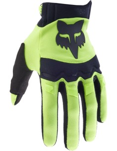 GUANTES FOX DIRTPAW AMARILLO FLUORESCENTE
