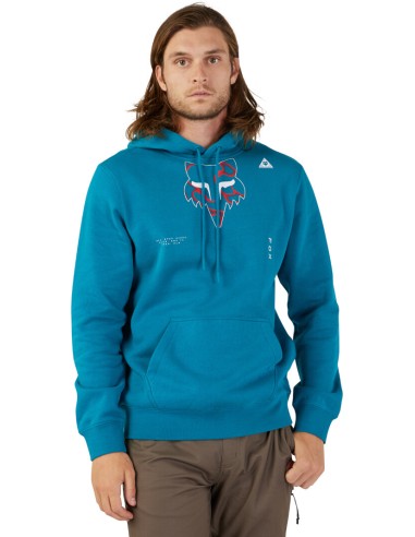 FELPA FOX WITHERED PO MAUI BLUE