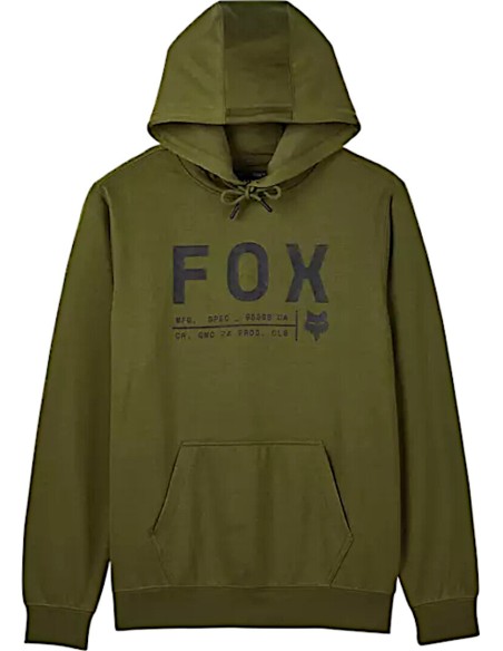 SUDADERA FOX NON STOP PO VERDE OLIVA