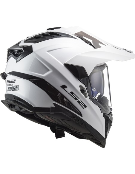 HELMET LS2 MX701 EXPLORER WHITE