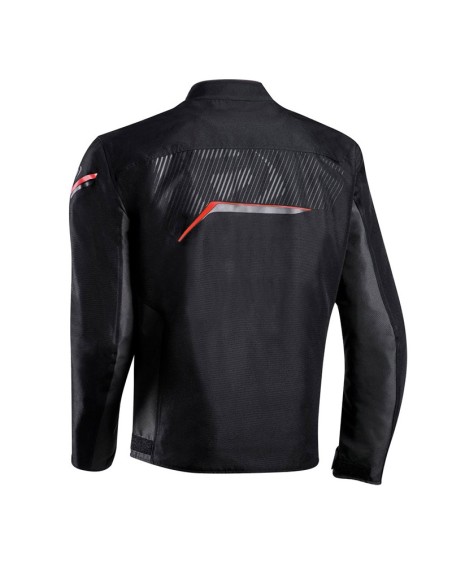 IXON SLASH JACKET BLACK GREY RED