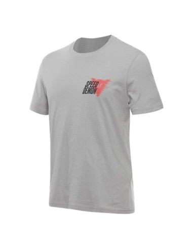 DAINESE SPEED DEMON T SHIRT SCHNELL GRAU-ASCHE