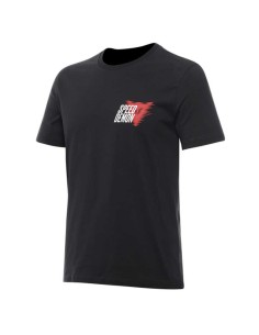 DAINESE T SHIRT SPEED DAMON FAST LET-NOIR