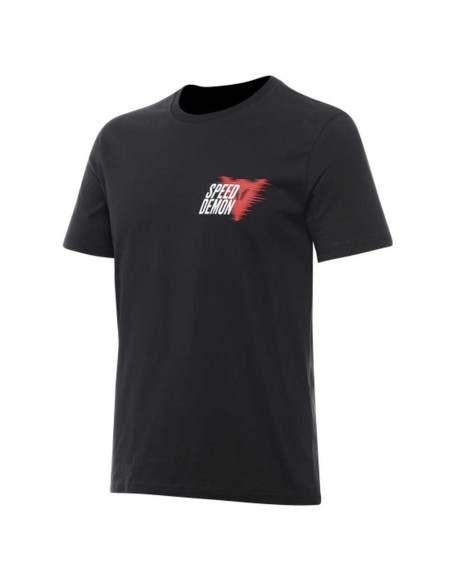 T SHIRT DAINESE SPEED DAMON VELOCE LET-BLACK