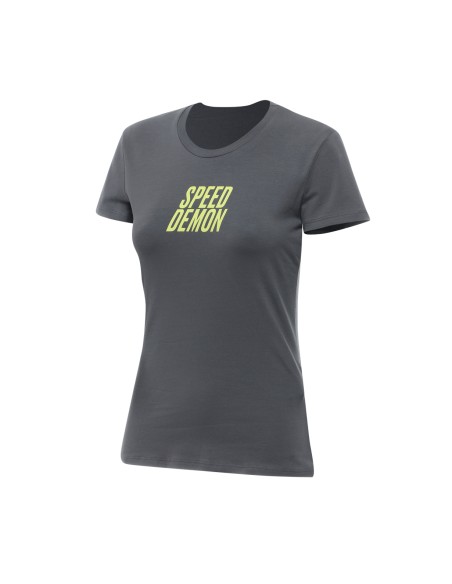 DAINESE T-SHIRT FEMME SPEED DAMON FAST C ROCK