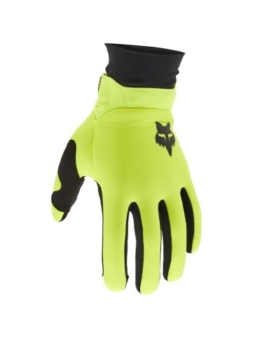 FOX DEFEND THERMO FLUORESCENT YELLOW GLOVES