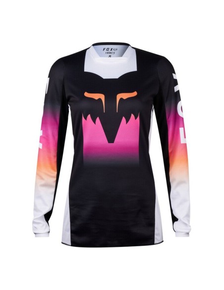 MAILLOT FEMME FOX 180 FLORA NOIR ROSE