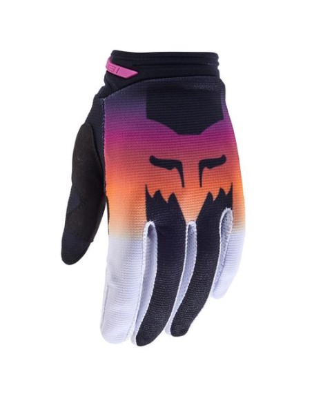 WOMEN'S GLOVES FOX 180 FLORA BLACK PINK