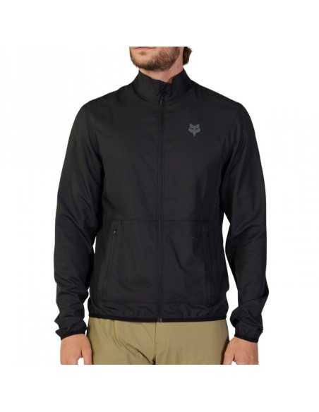 FOX RANGER WIND CHAQUETA MTB NEGRA