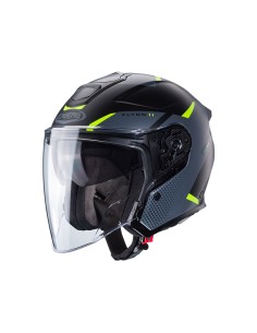 CABERG FLYON 2 BOSS SCHWARZ GRAU GELB HELM
