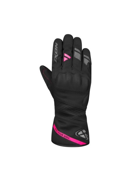 GUANTI DONNA IXON PRO MIGDAR NERO FUCSIA