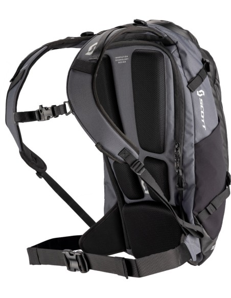 ZAINO SCOTT BACK PACK SMB 22 BLACK GREY