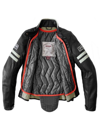 SPIDI DAMEN JACKE VINTAGE EIS SCHWARZ