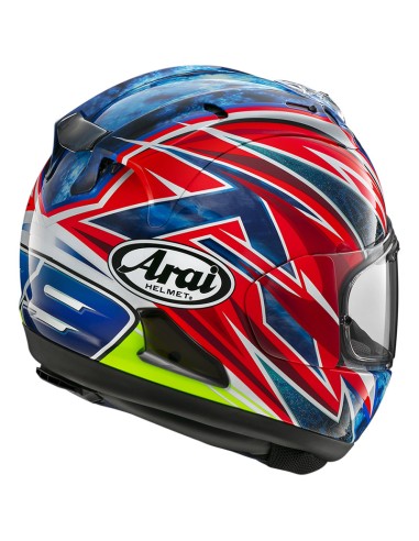 CASCO ARAI RX-7V EVO OGURA BLU ROSSO