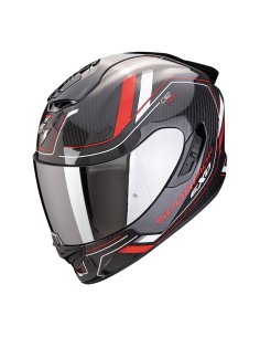 SCORPION HELMET EXO 1400 EVO 2 CARBON MIRAGE Black Red White