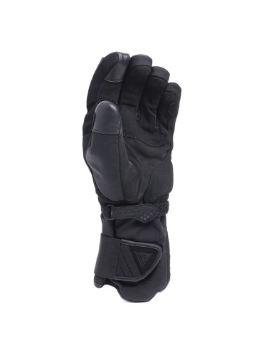 DAINESE TEMPEST 2 D-DRY LANGE SCHWARZE HANDSCHUHE