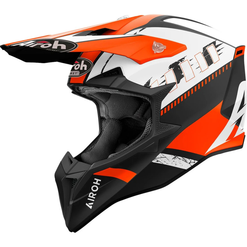 Airoh Wraaap Feel Matt Orange Helm