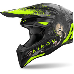 CASCO AIROH WRAAP DARKNESS MATE