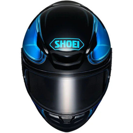 SHOEI NXR-2 GLANZ BLAU SCHWARZ HELM