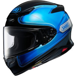 SHOEI NXR-2 GLANZ BLAU SCHWARZ HELM