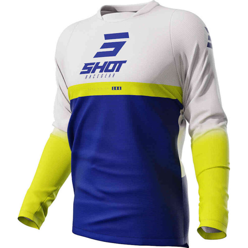SHOT JERSEY DEVO REFLEX BLUE