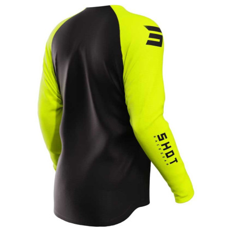 SHOT RAW ESCAPE NEON YELLOW JERSEY