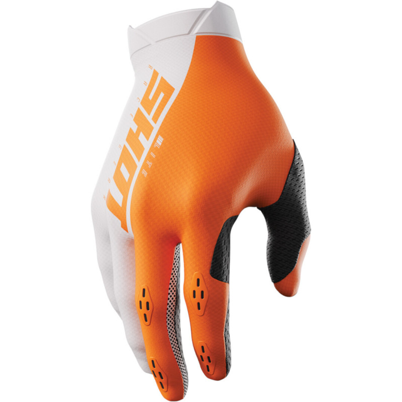 SHOT LITE NEON ORANGE HANDSCHUHE