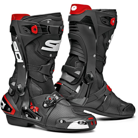 SIDI REX AIR BLACK RED BOOTS