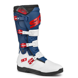 BOTTES SIDI X-POWER SC BLANC MARINE ROUGE