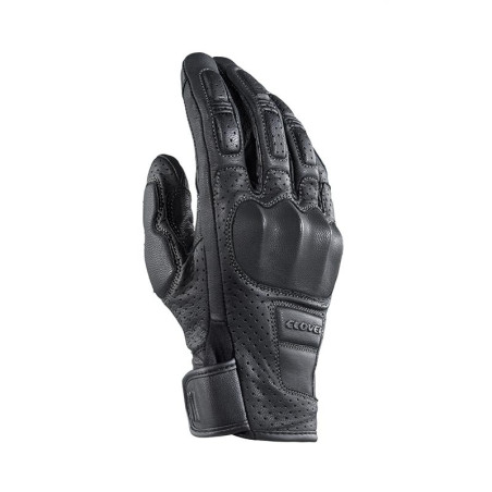 GUANTES CLOVER KVS-2 NEGROS