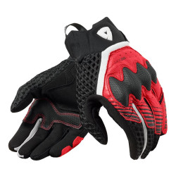 REVIT VELOZ HANDSCHUHE SCHWARZ ROT