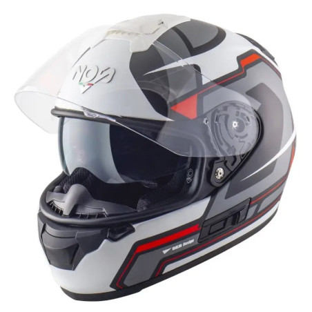 NOS NS-7F ALIAS CASCO ROJO MATE