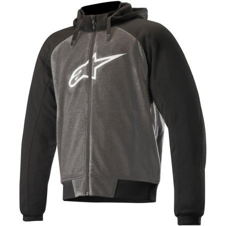 GIACCA ALPINESTARS CHROME SPORT HOODIE ANTRACITE