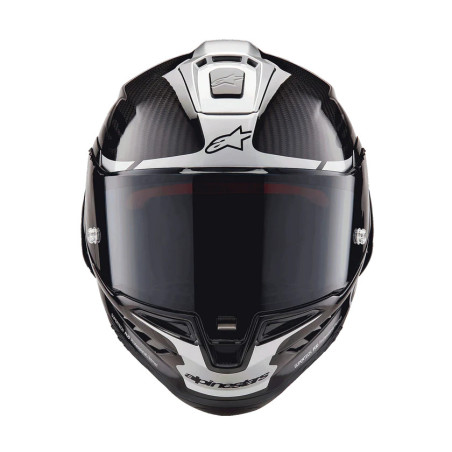 ALPINESTARS SUPERTECH R10 ELEMENT BLK HELM C. SIL