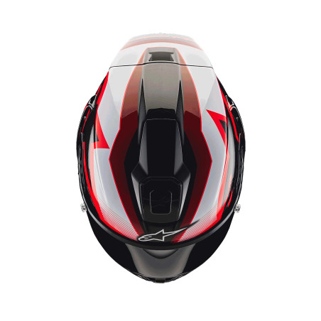 ALPINESTARS SUPERTECH R10 TEAM HELMET BLACK C. RED