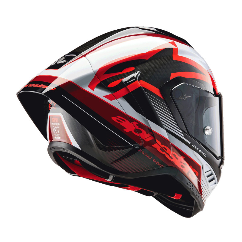 ALPINESTARS SUPERTECH R10 TEAM HELMET BLACK C. RED