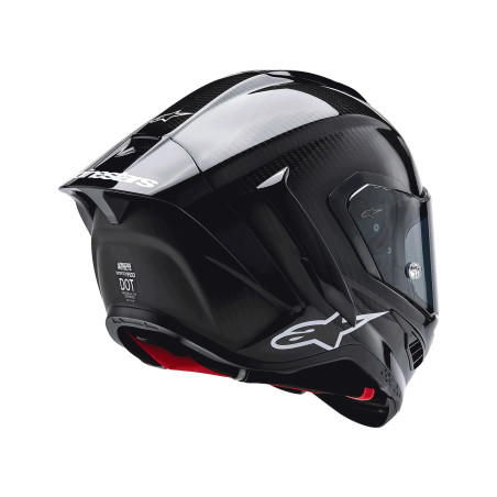 ALPINESTARS SUPERTECH R10 MASSIV SCHWARZ CARBON HELM
