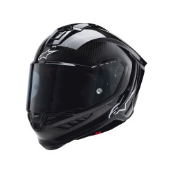 ALPINESTARS SUPERTECH R10 MASSIV SCHWARZ CARBON HELM
