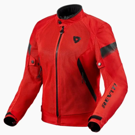 REVIT CONTROL AIR H2O WOMEN'S JACKET RED BLACK